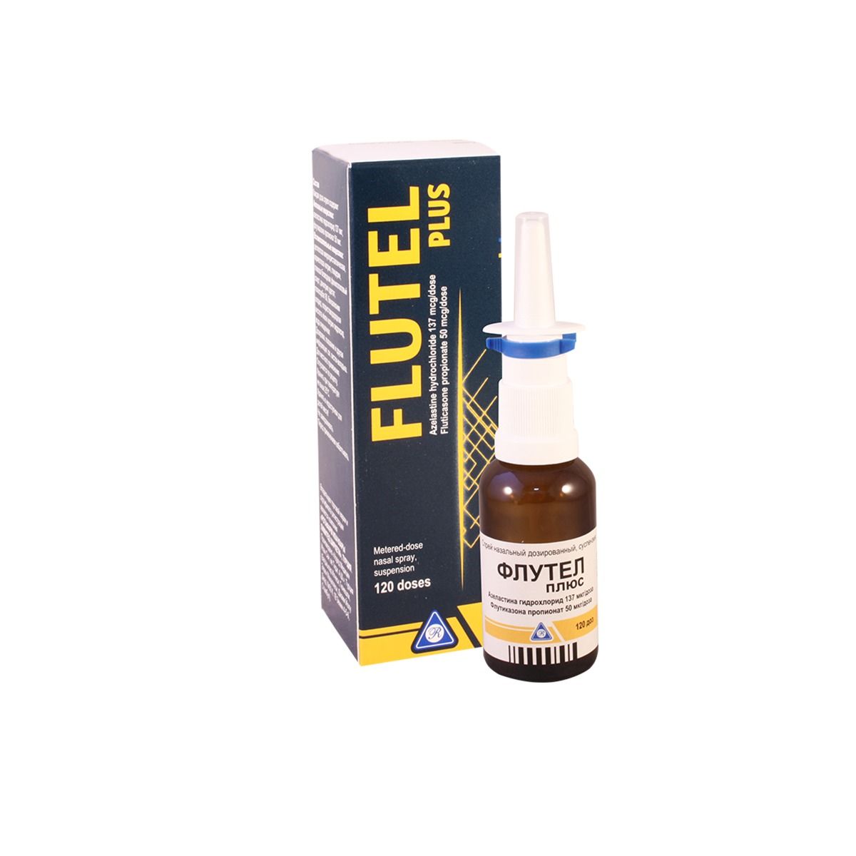 ფლუტელ პლიუსი - FLUTEL PLUS სპრეი 120 დოზა