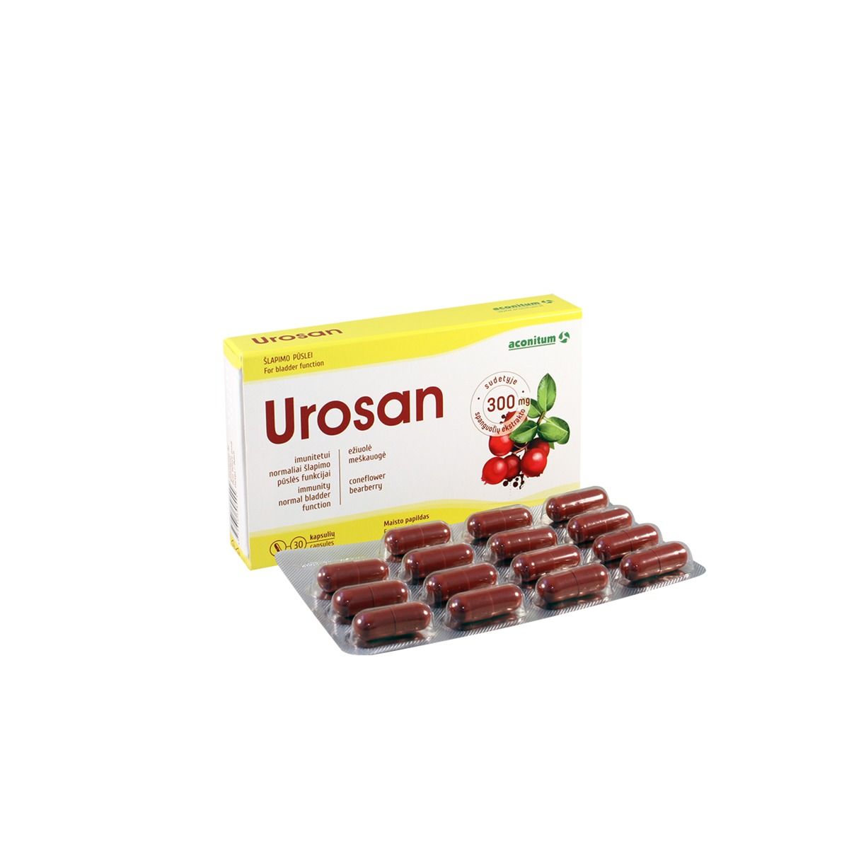 უროსანი - Urosan 30 კაფსულა