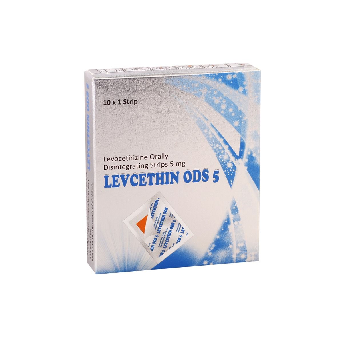 ლევცეტინი-Ods - Levcethin 5მგ 10 პირში ხსნადი ფირფიტა