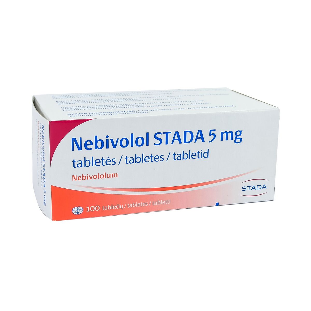ნებივოლოლი - Nebivolol 5მგ 100 ტაბლეტი