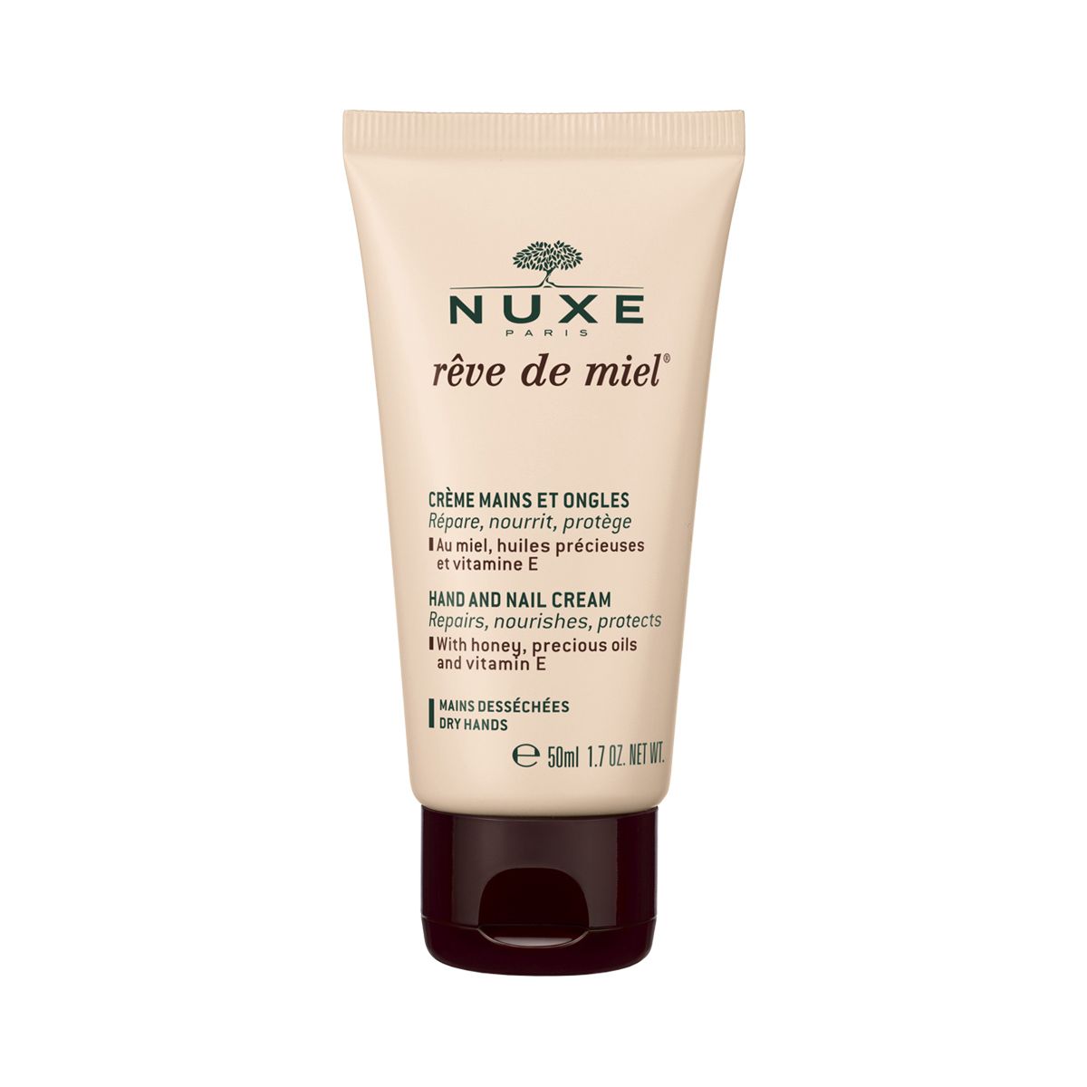 ხელისა და ფრჩხილის კრემი Reve De Miel 50 მლ 0446 ნუქსი - Nuxe