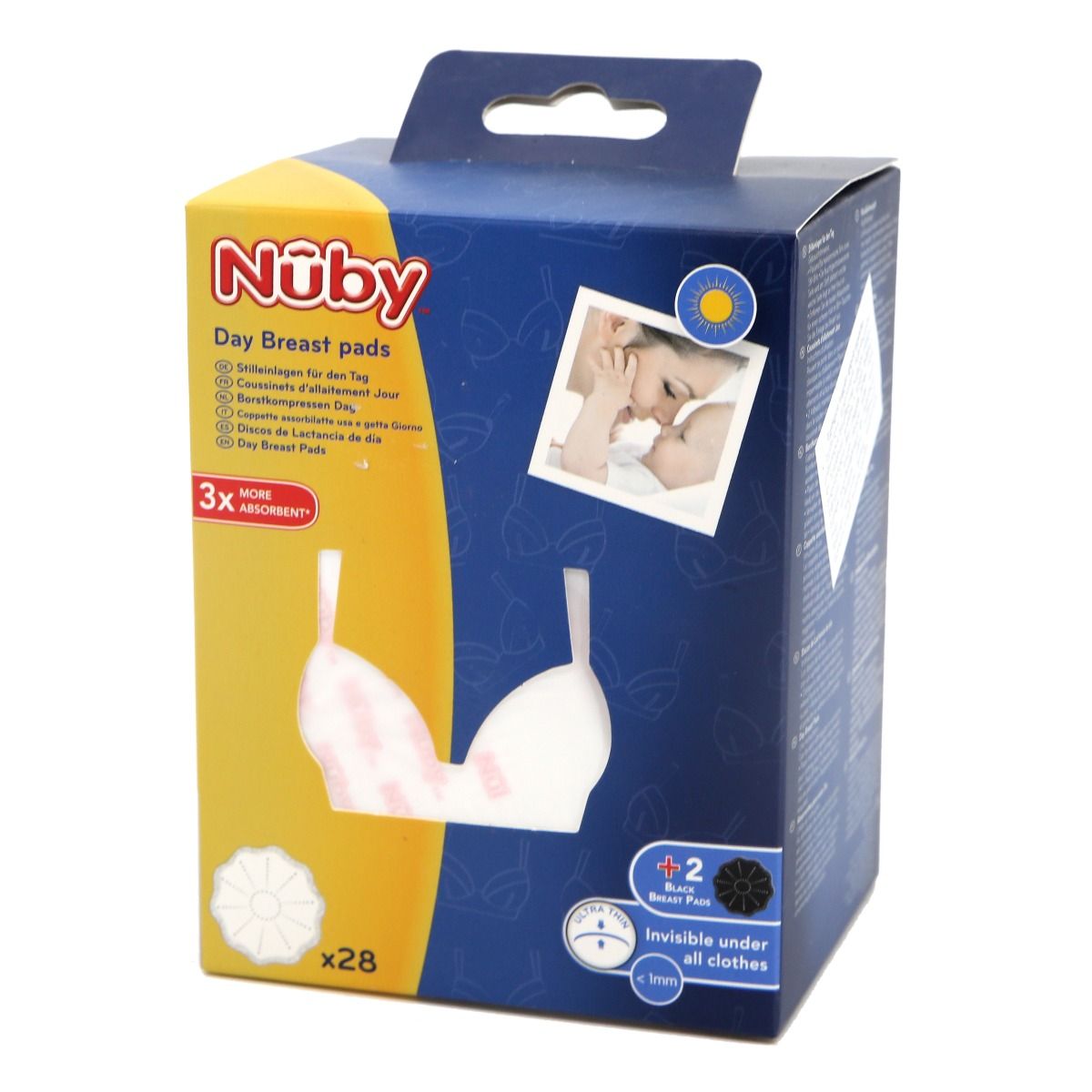 მკერდის საფენი დღის 30 ცალი 1390 ნუბი - Nuby
