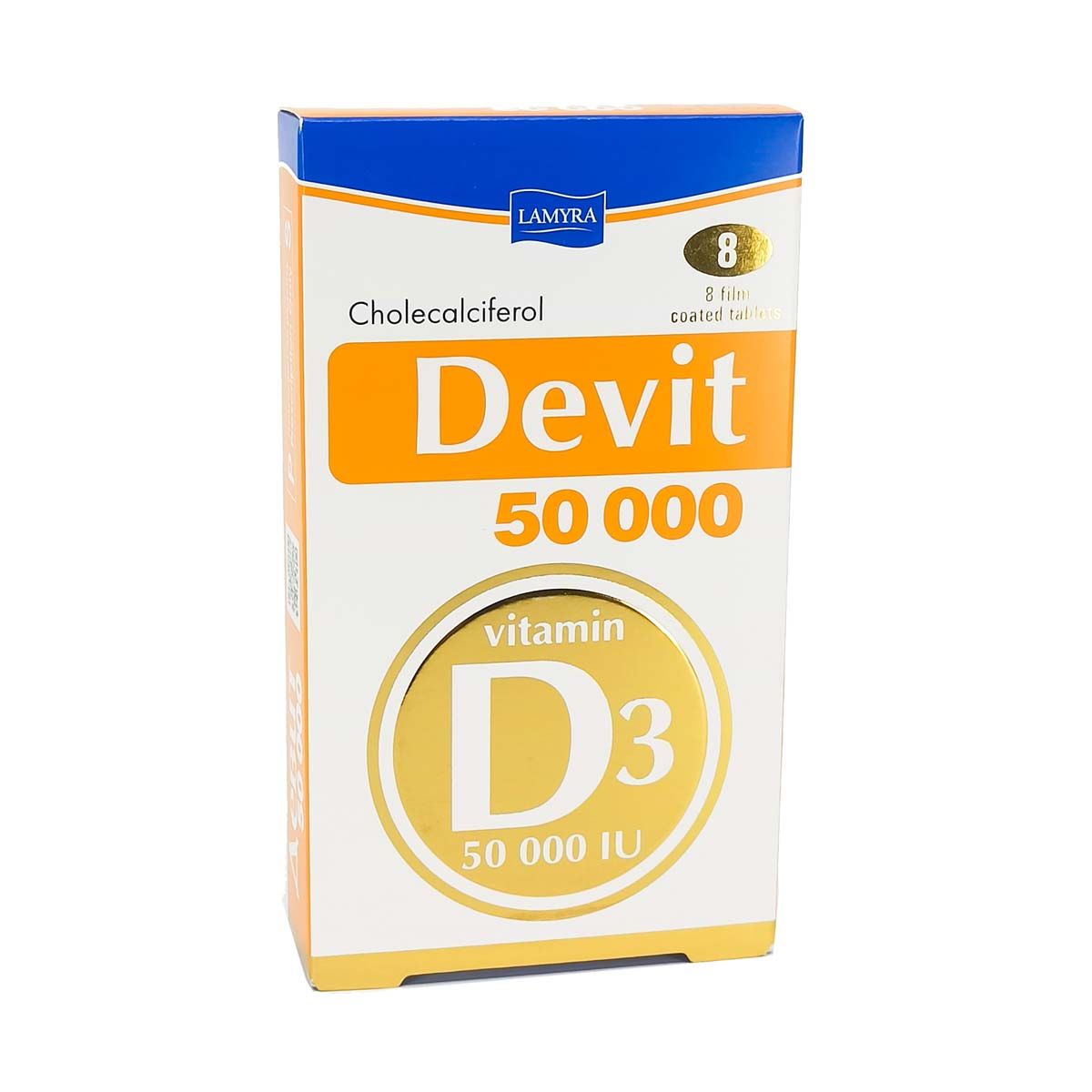 დევიტი - Devit 50000სე 8 ტაბლეტი