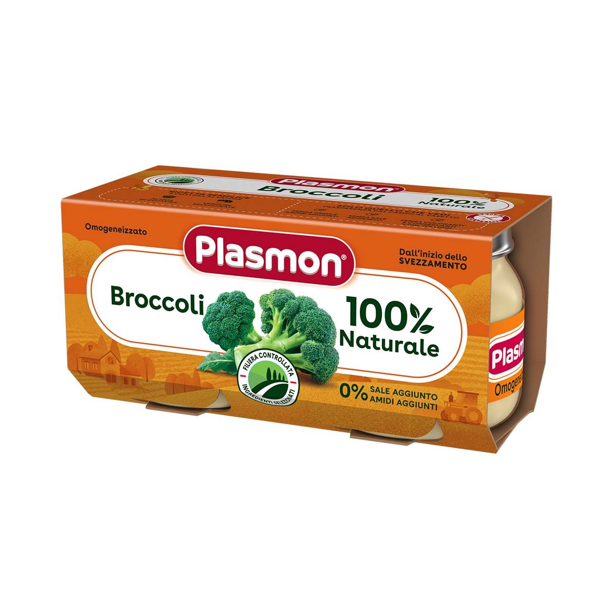 პიურე ბროკოლის 8604 პლასმონი - Plasmon
