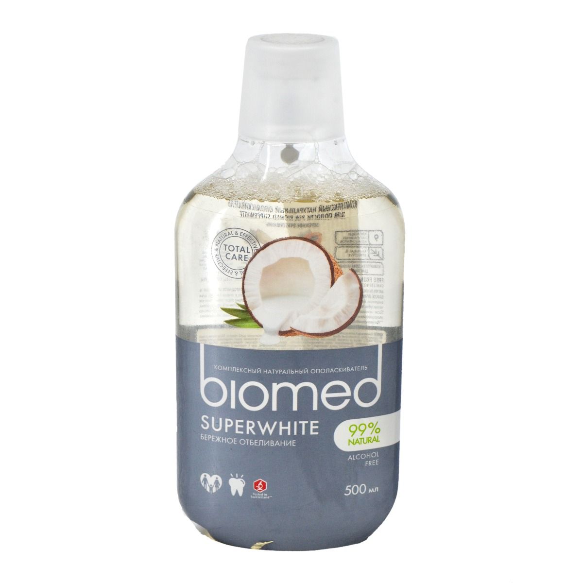 პირის ღრუს სავლები superwhite 500მლ 1032 ბიომედი - Biomed