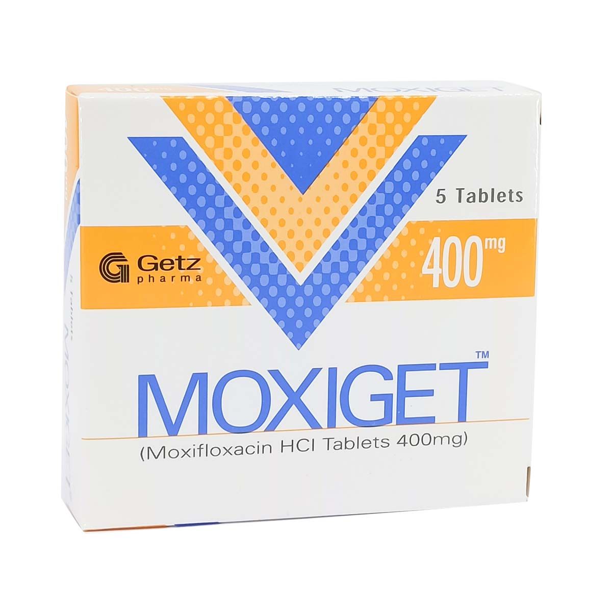 მოქსიგეტი - Moxiget 400მგ 5 ტაბლეტი
