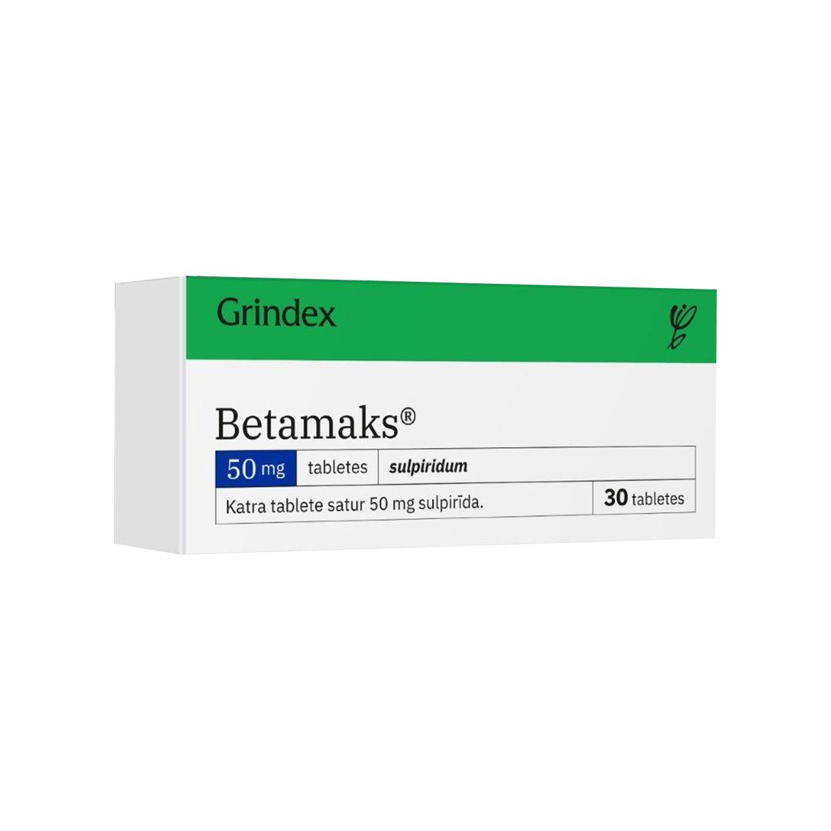 ბეტამაქსი - BETAMAKS 50მგ 30 ტაბლეტი