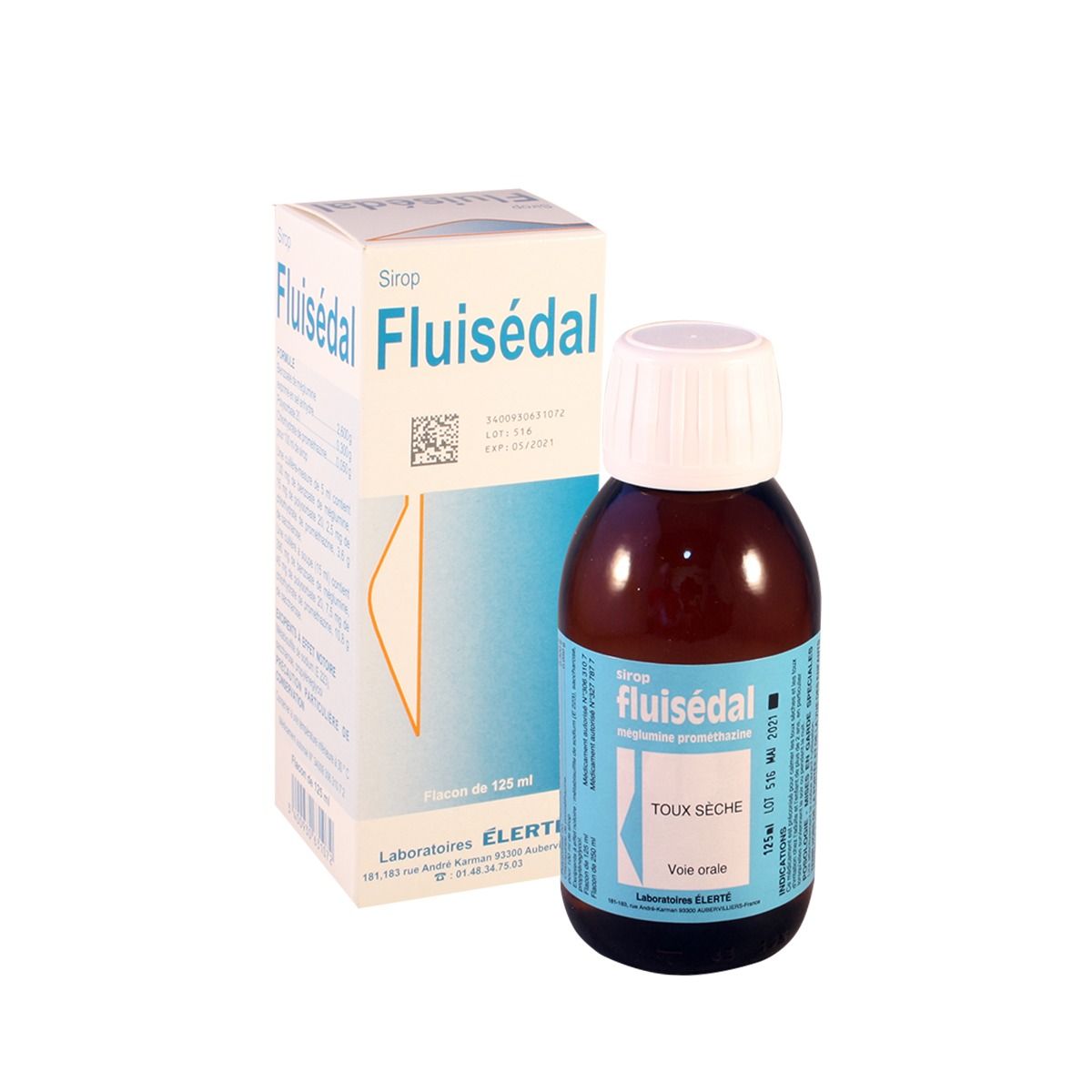 ფლუისედალი - Fluisedal სიროფი 125მლ