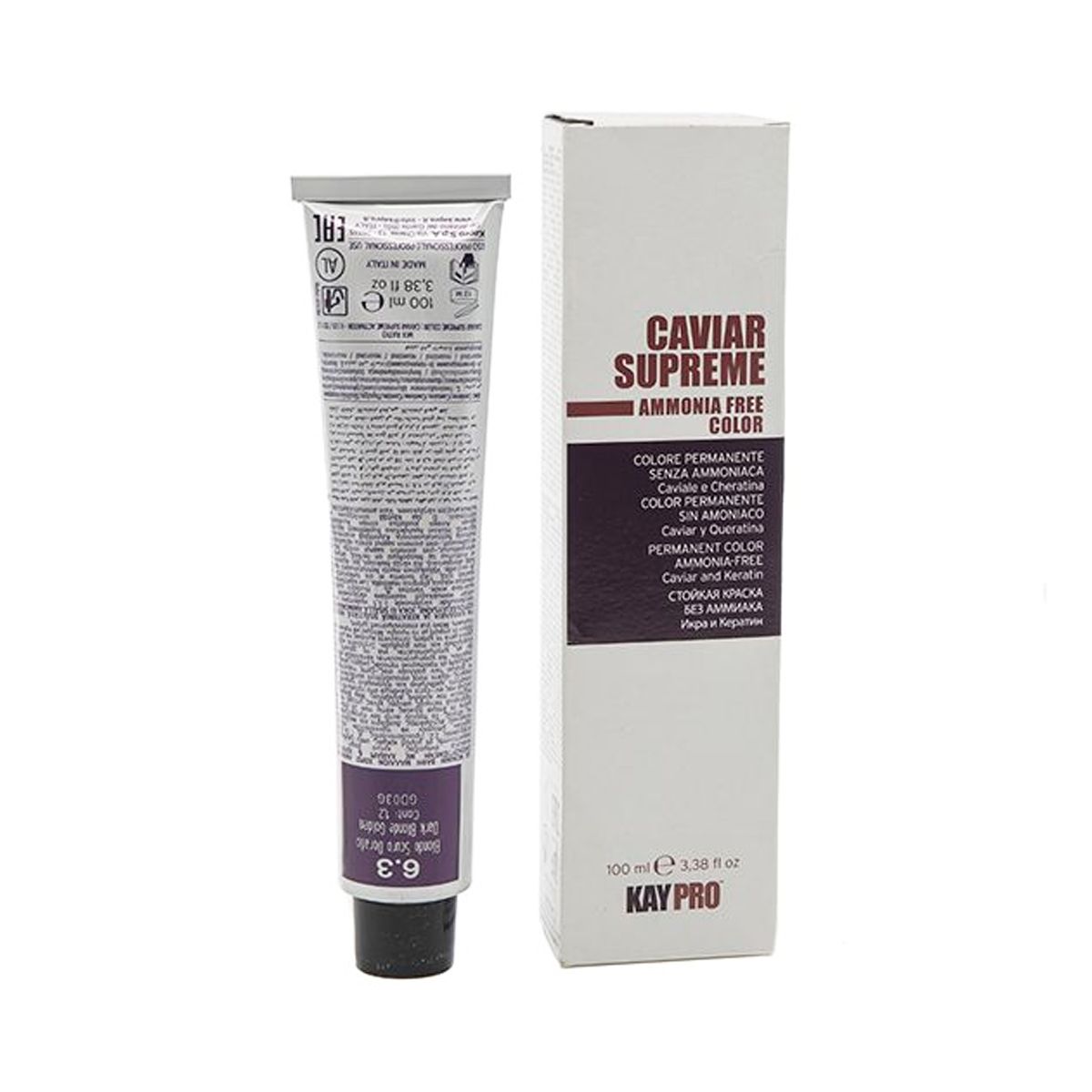 თმის საღებავი Caviar Supreme 6.3 9901 კეიპრო - Kaypro