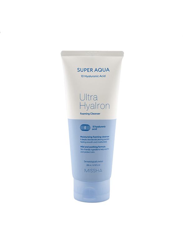 დასაბანი ქაფი ჰიალურონის Super Aqua Ultra 7226 მისშა - Missha