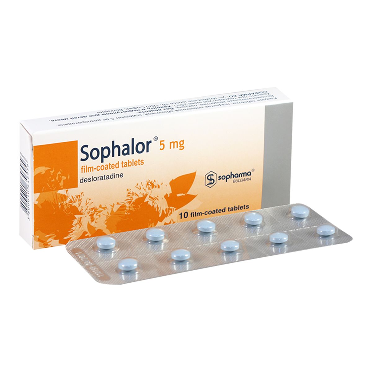 სოფალორი - Sophalor 5მგ 10 ტაბლეტი