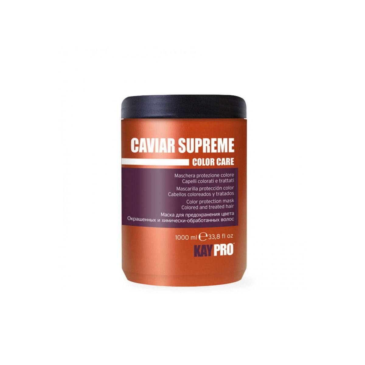 შეღებილი თმის ნიღაბი Caviar Supreme 1000მლ 8997 კეიპრო - Kaypro