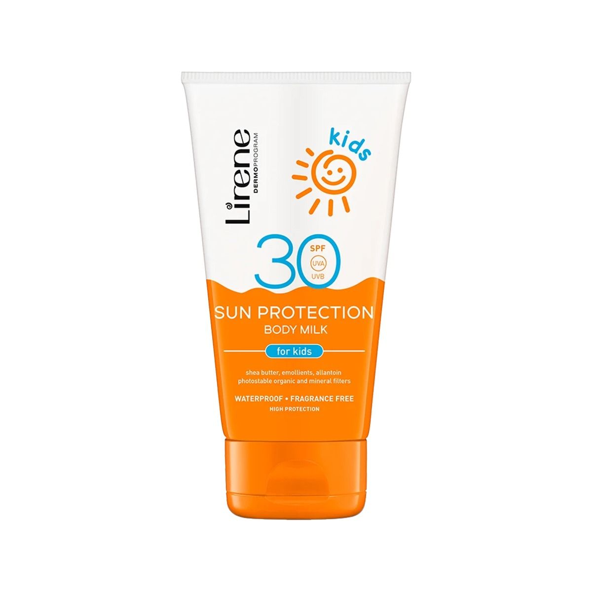 ბავშვის მზისგან დამცავი რძე SPF30 150 მლ 5136 ლირენე - Lirene