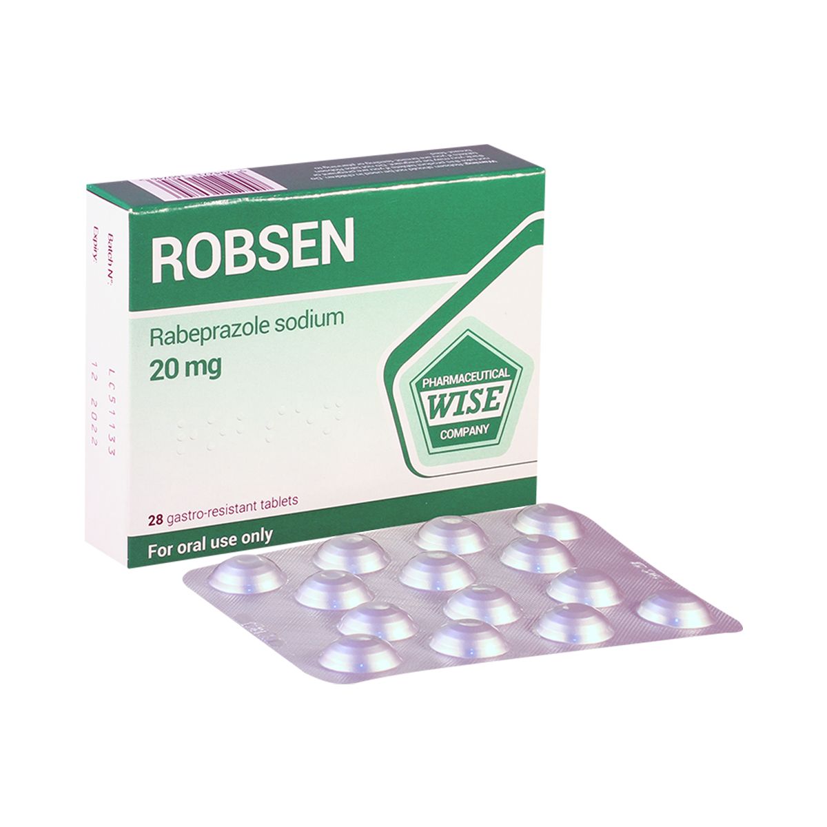 რობსენი - Robsen 20მგ 28 ტაბლეტი