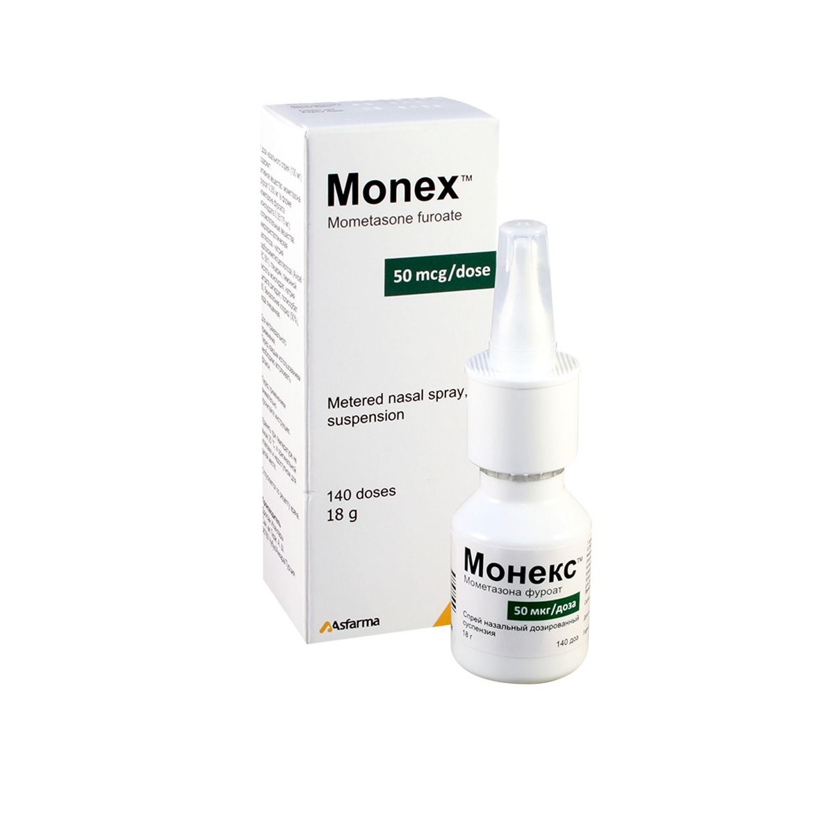 მონექსი - Monex სპრეი 50მკგ 140 დოზა