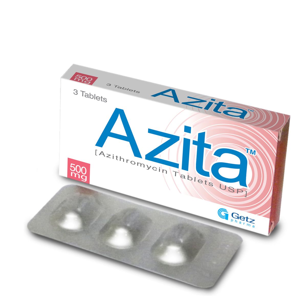 აზიტა - Azita 500მგ 3 ტაბლეტი