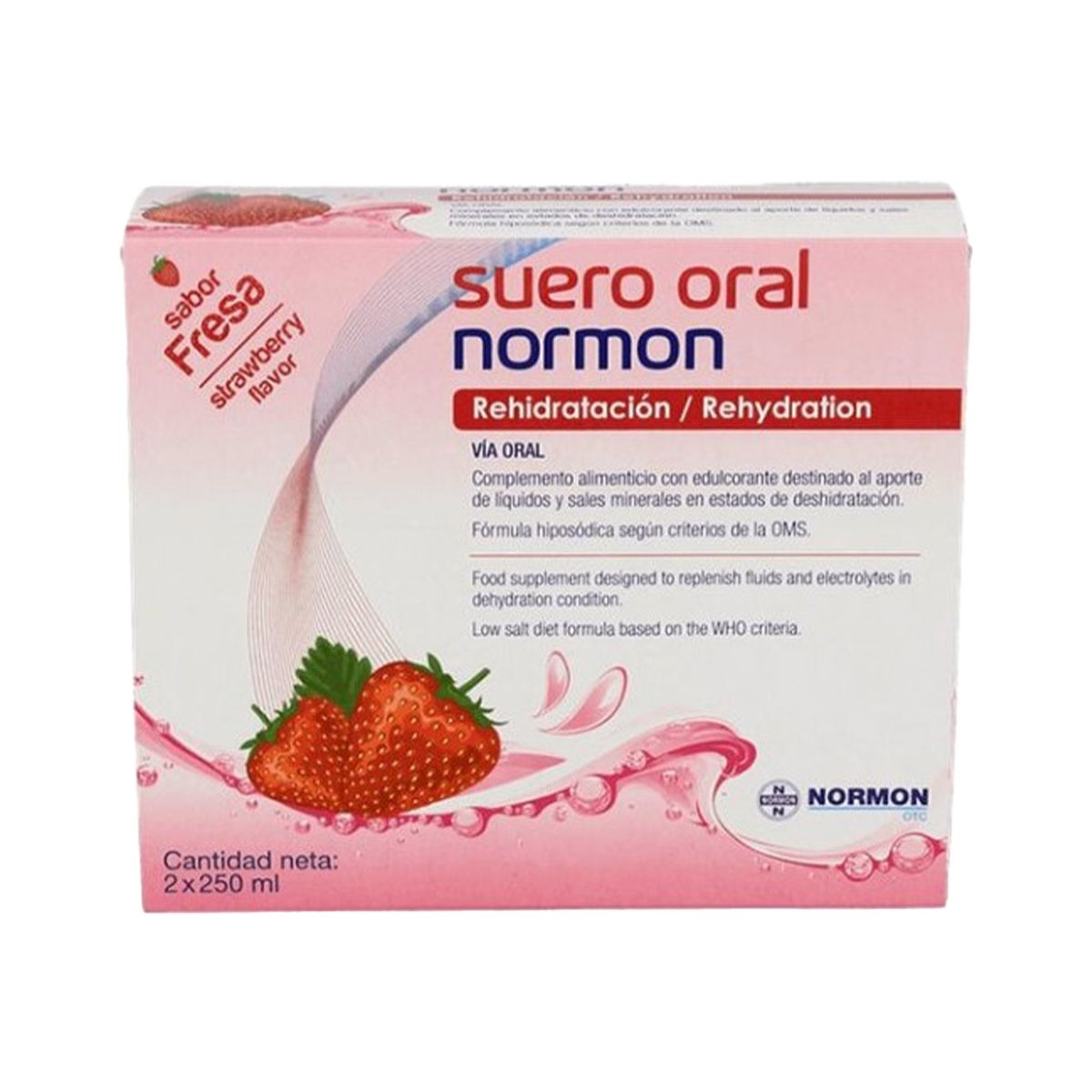 ელექტროლიტი ნორმონი - ELECTROLYTE NORMON მარწყვის 250მლ 2 ცალი