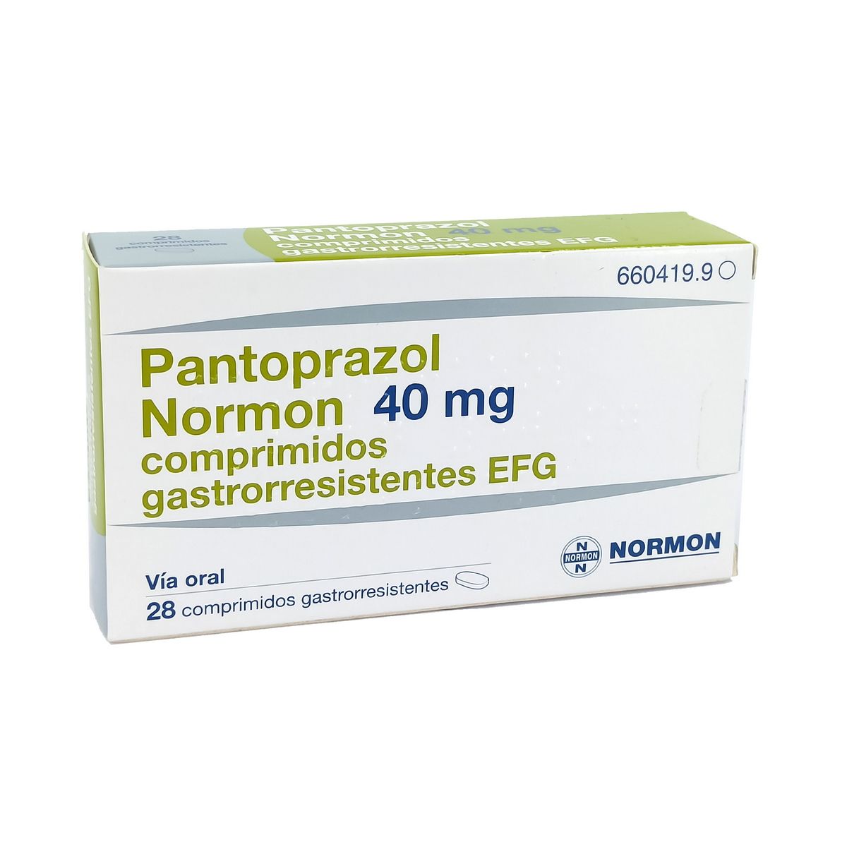 პანტოპრაზოლი ნორმონი - Pantoprazole Normon 40 მგ 28 ტაბლეტი