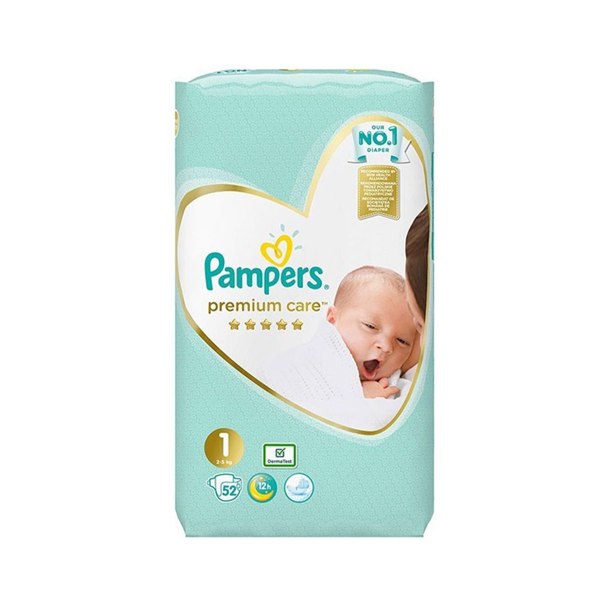 პამპერსი - Pampers პრემიუმი 2-5 კგ 52 ცალი 4751