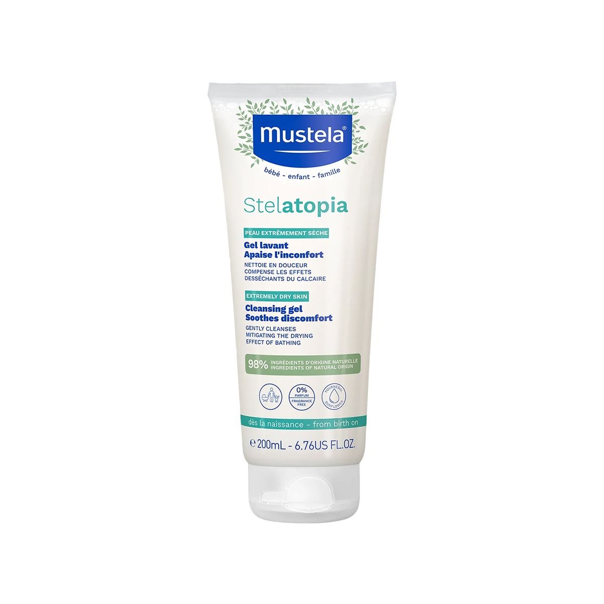 გელი Stelatopia 200მლ 3620 მუსტელა - Mustela