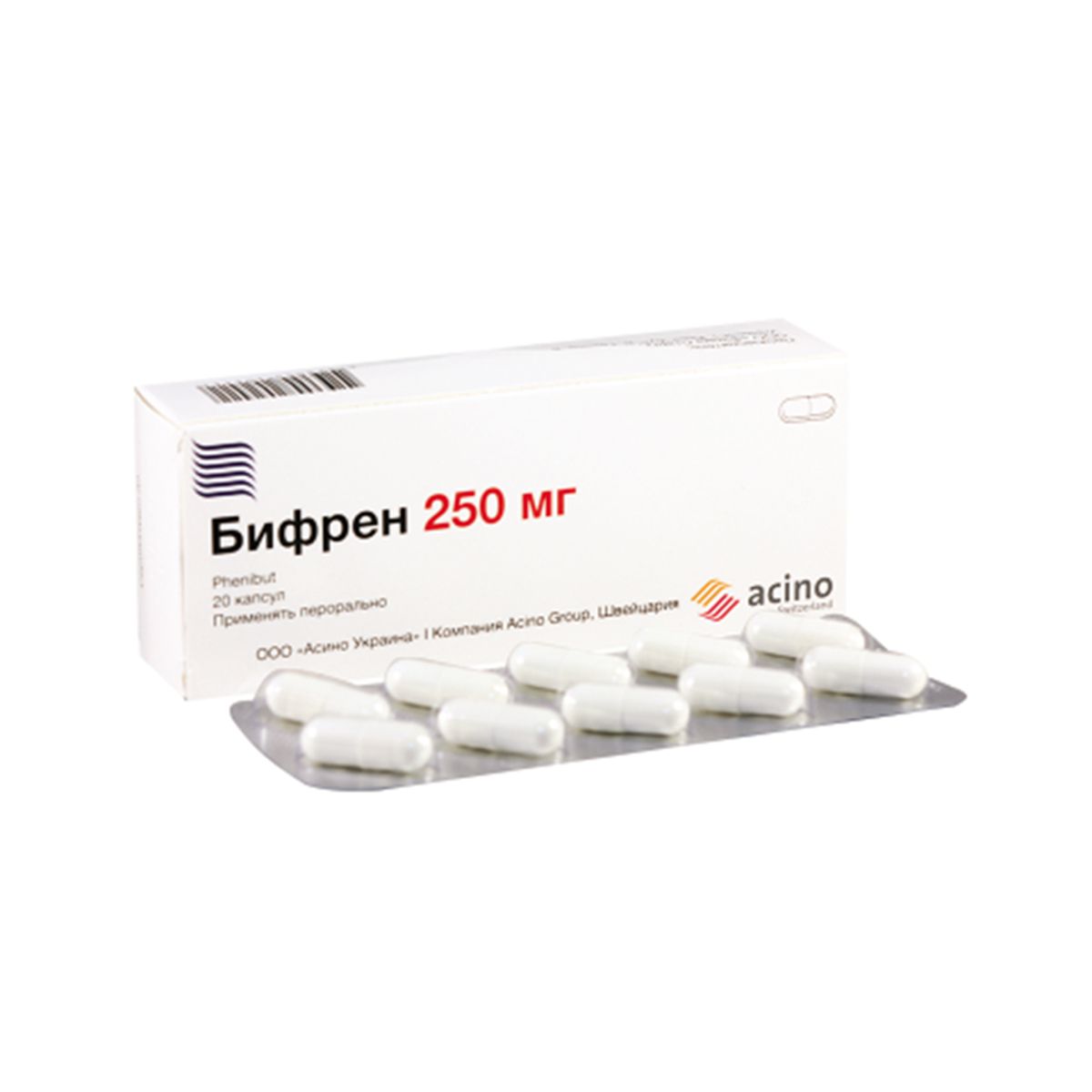 ბიფრენი - Bifren 250მგ 20 კაფსულა