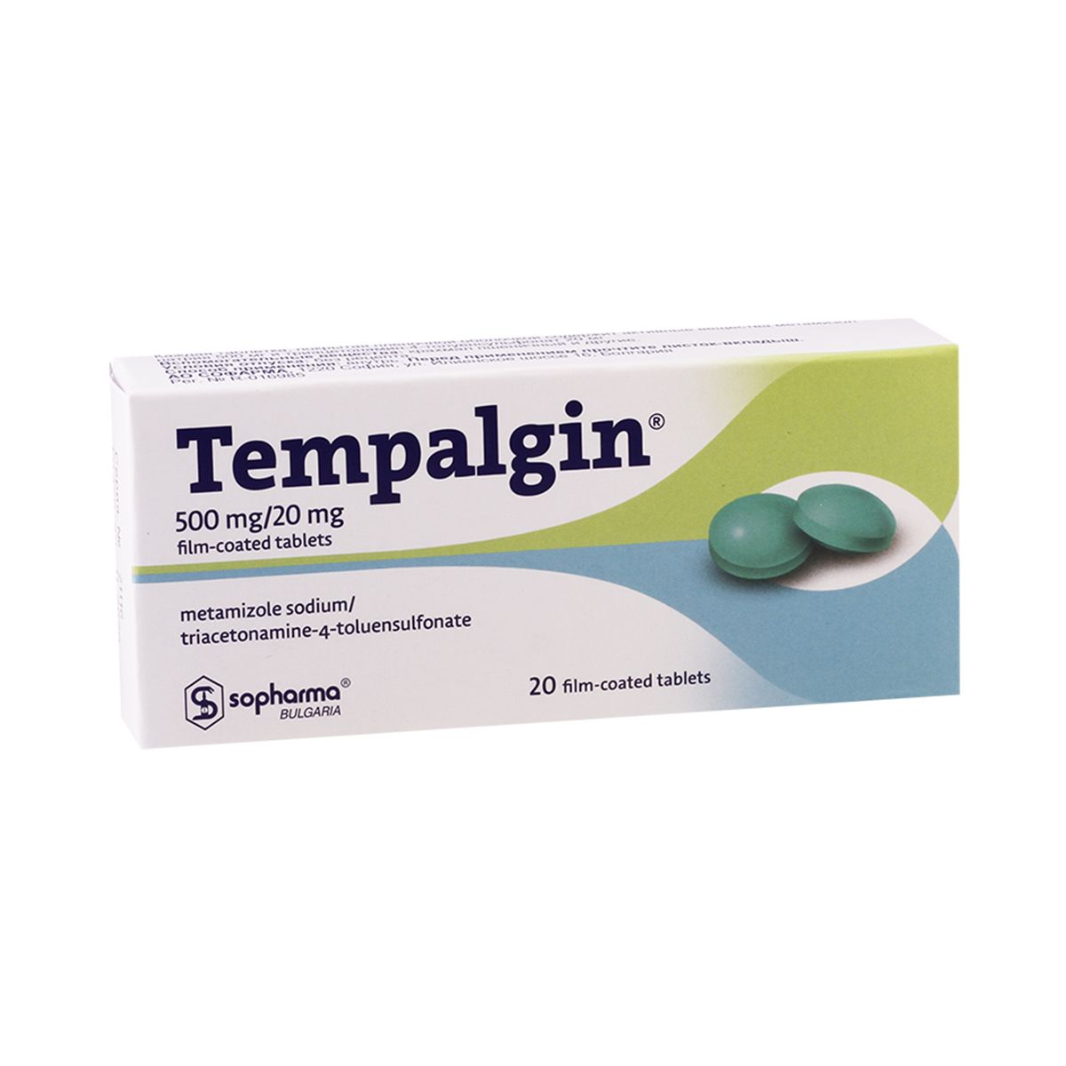 ტემპალგინი - Tempаlgin 20 ტაბლეტი