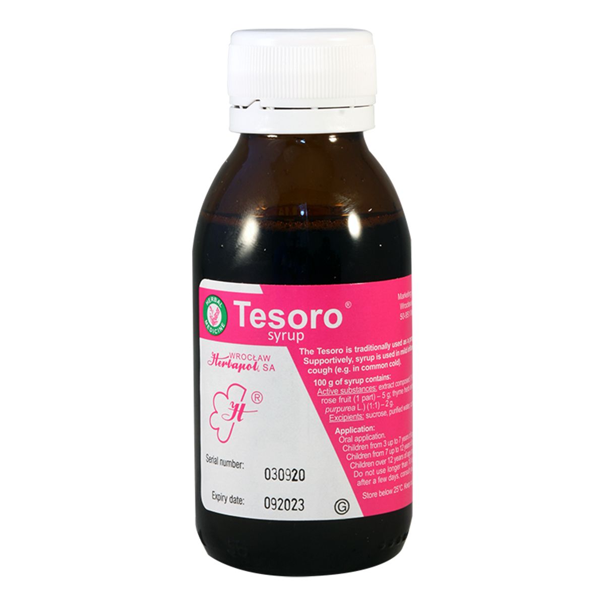 ტესორო - Tesoro სიროფი 125მლ