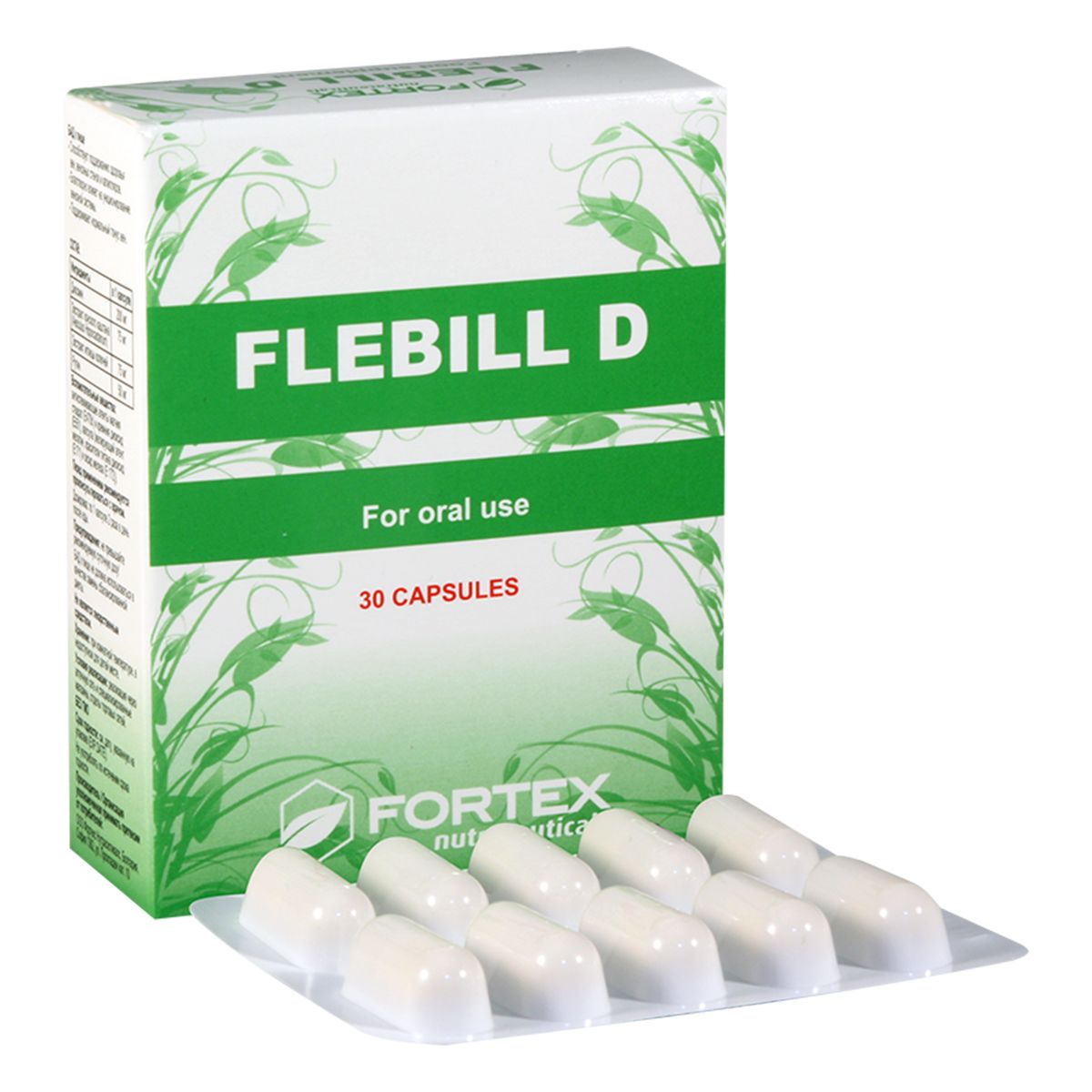 ფლებილი D - Flebill D 30 კაფსულა