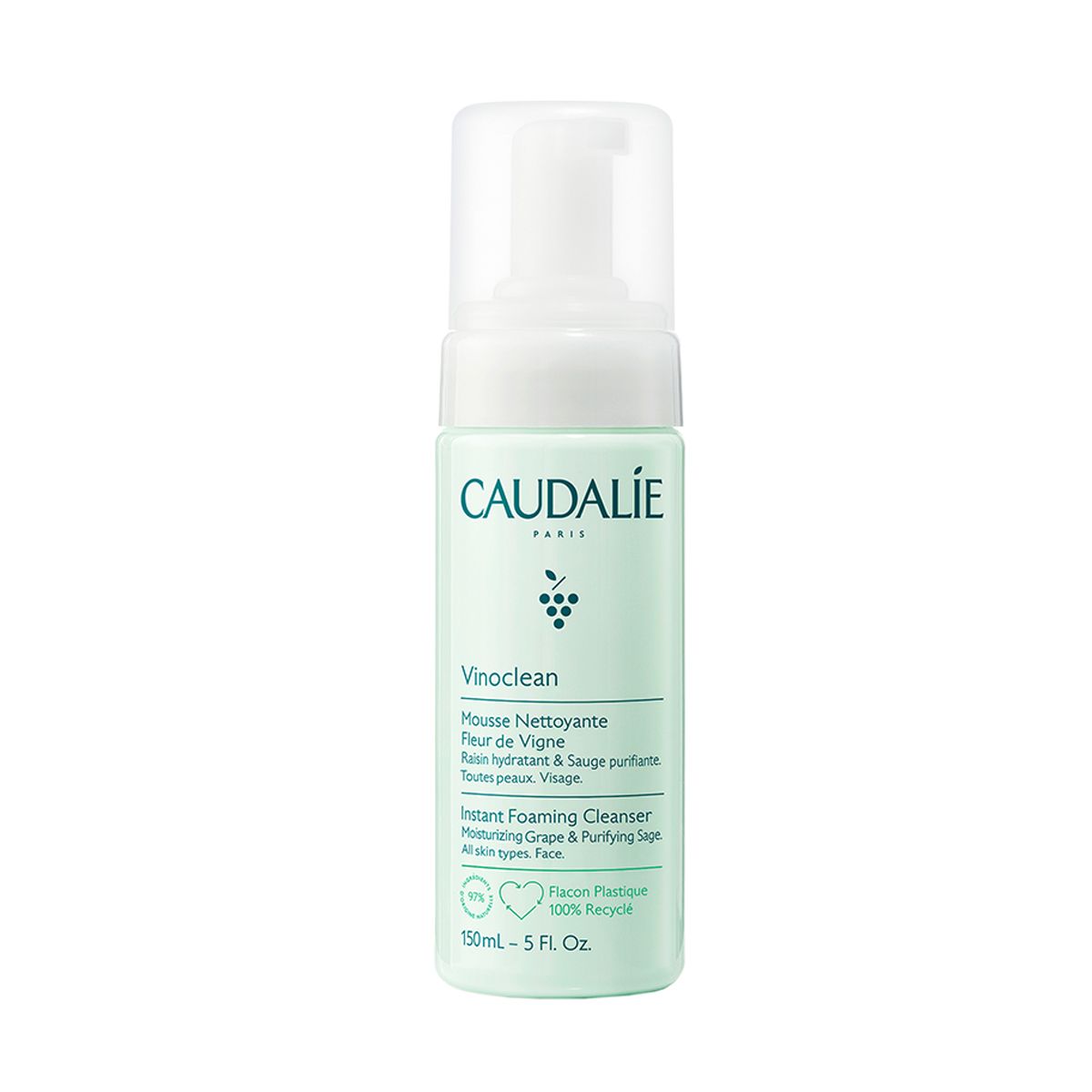 ქაფი Vinoclean 150მლ 3075 კოდალი - Caudalie