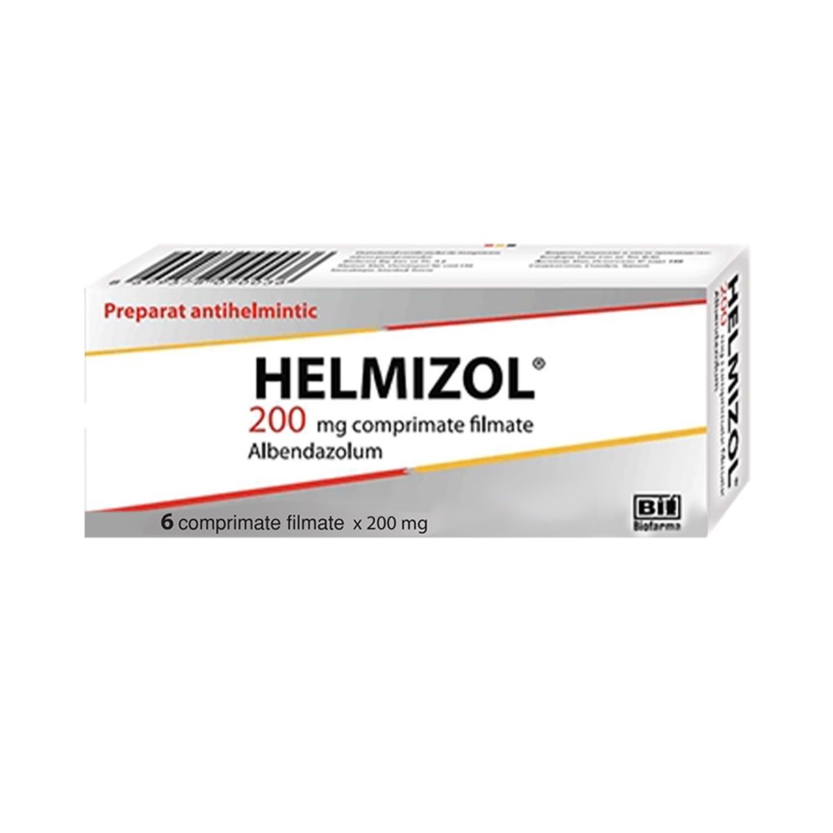 ჰელმიზოლი - Helmizol 6 ტაბლეტი