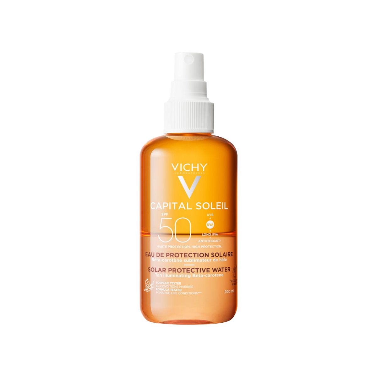 მზისგან დამცავი ორფაზიანი სპრეი Spf 50 Cs 5152 ვიში - Vichy
