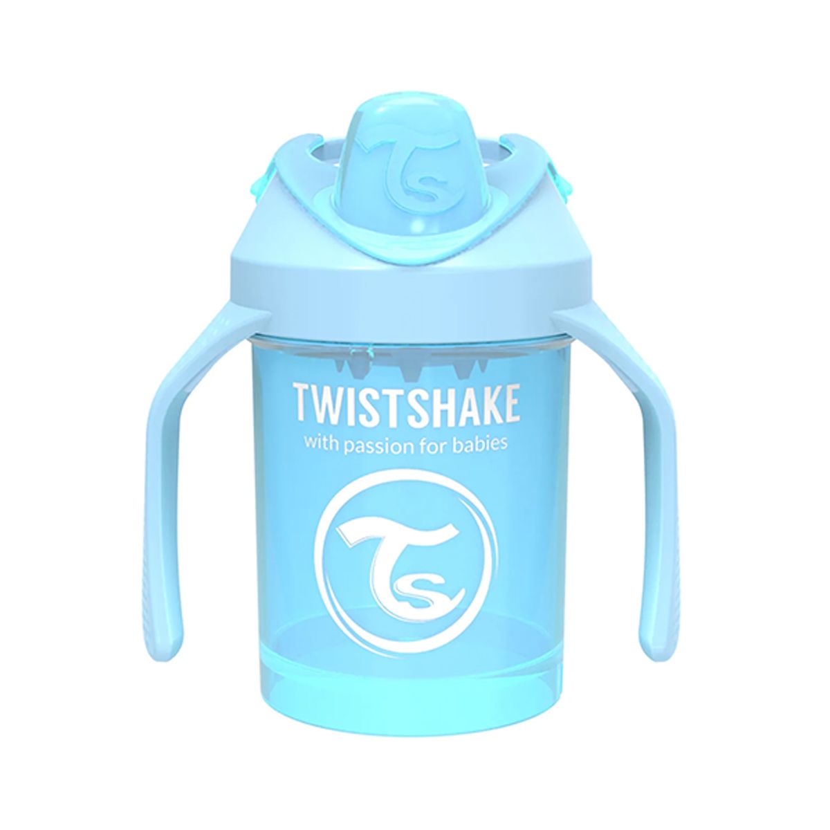 ჭიქა მინი ცისფერი 4+ თვე 230მლ 2681 თვისთშეიქი - Twistshake