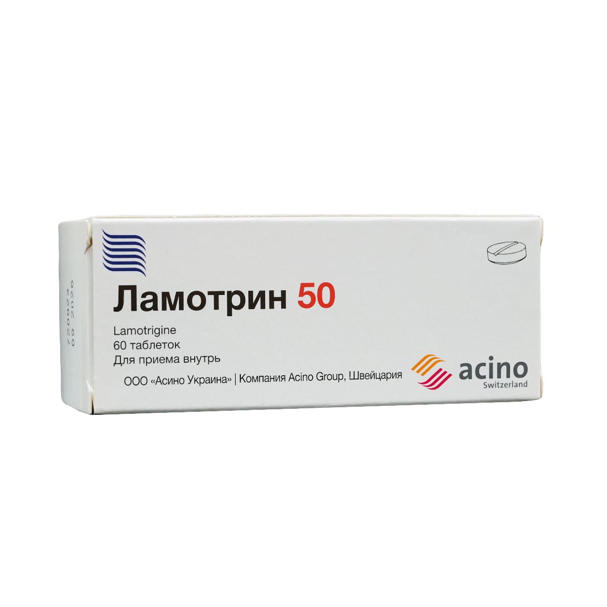 ლამოტრინი - Lamotrin 50მგ 60 ტაბლეტი