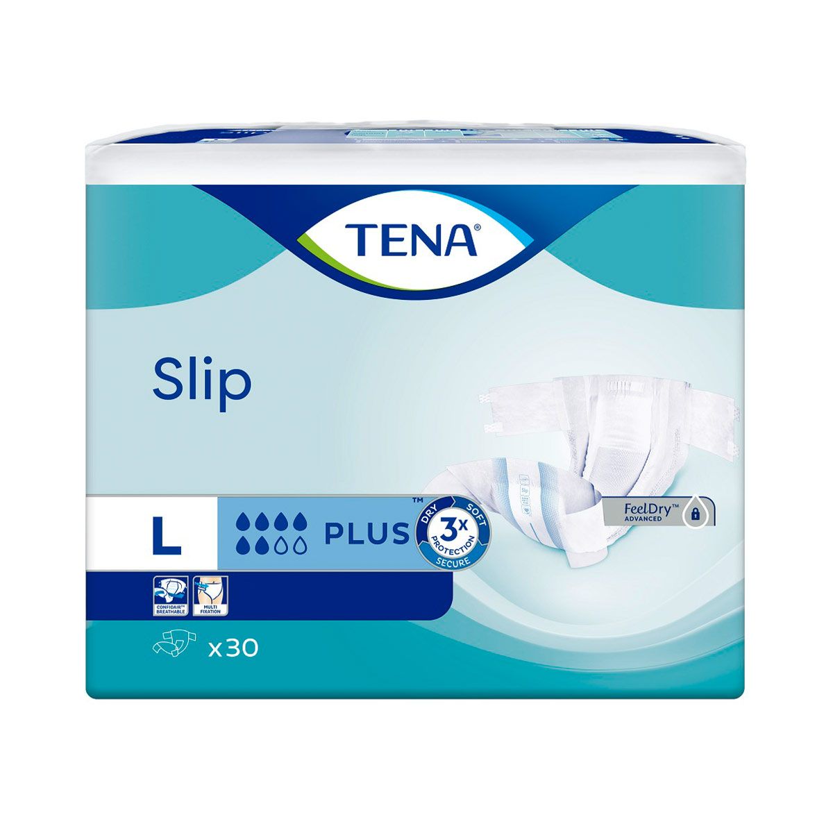 მწოლიარეს საფენი Slip L 30 ცალი 8932 ტენა - Tena