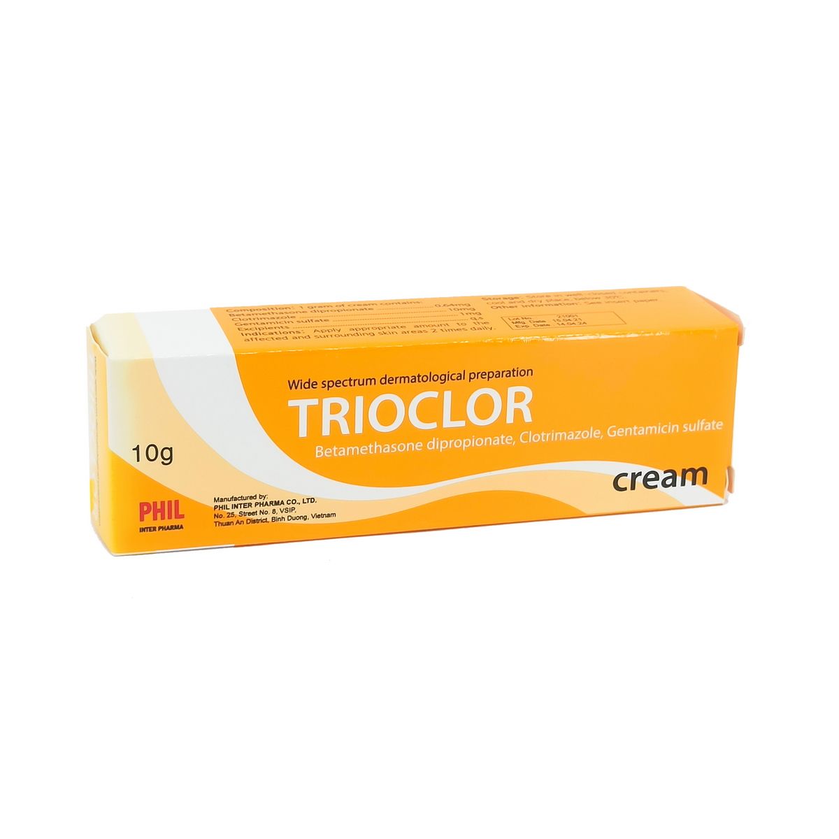 ტრიოკლორი - Trioclor კრემი 10გრ