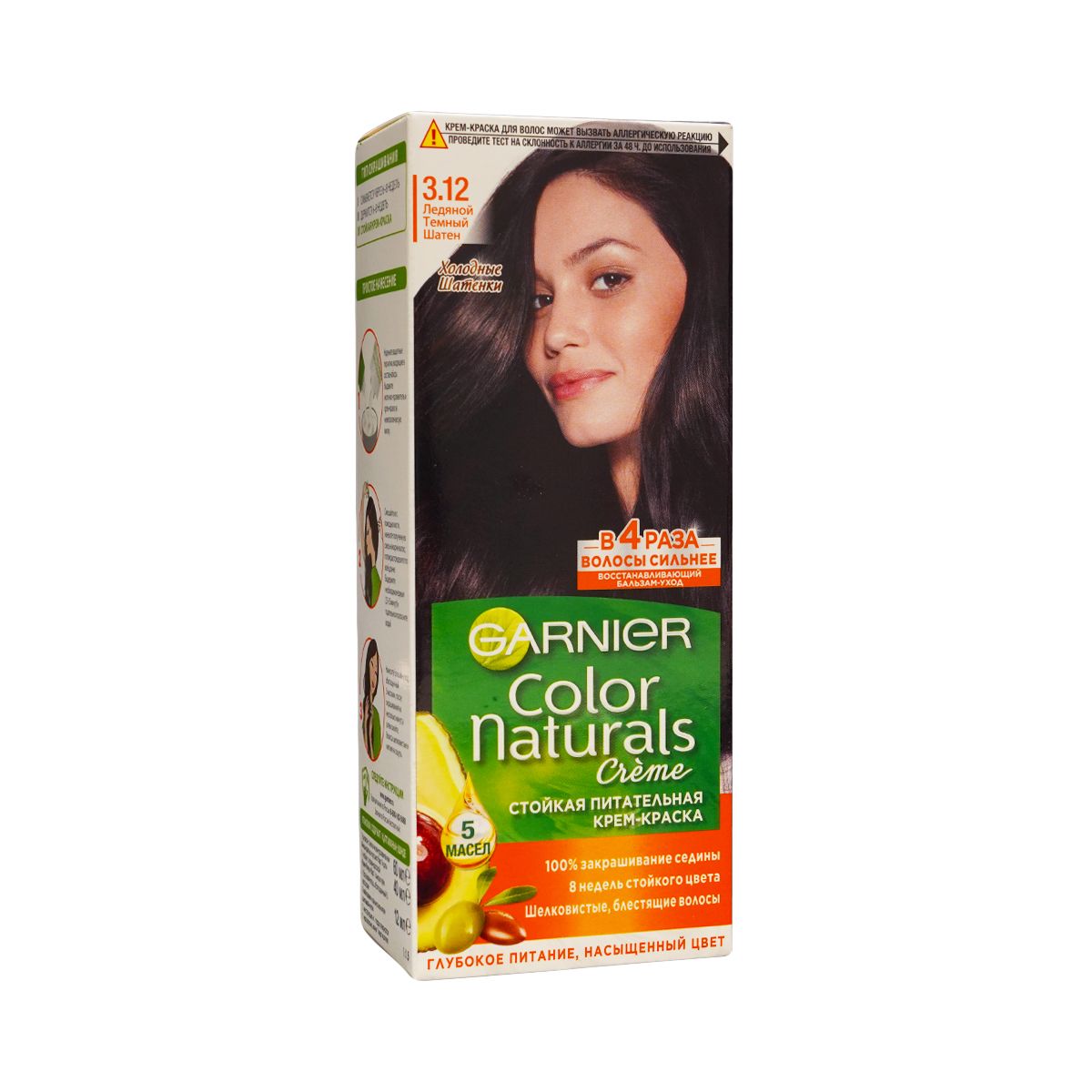 თმის საღებავი Color Natural 3.12 5973 გარნიე - Garnier