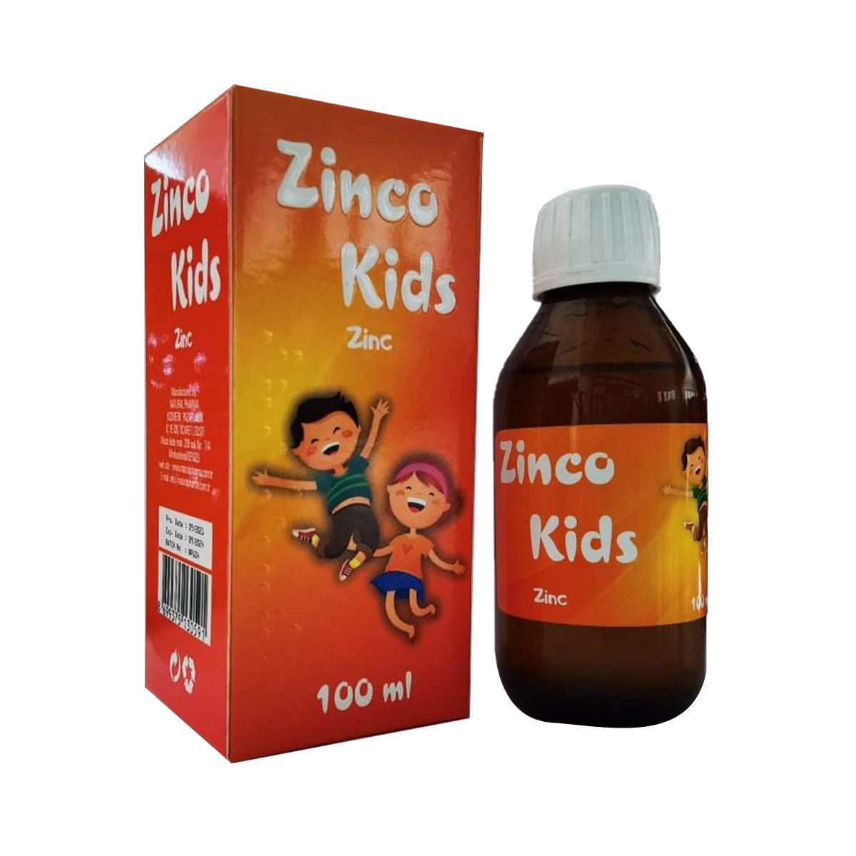 ცინკო კიდსი - Zinco Kids სიროფი 100მლ