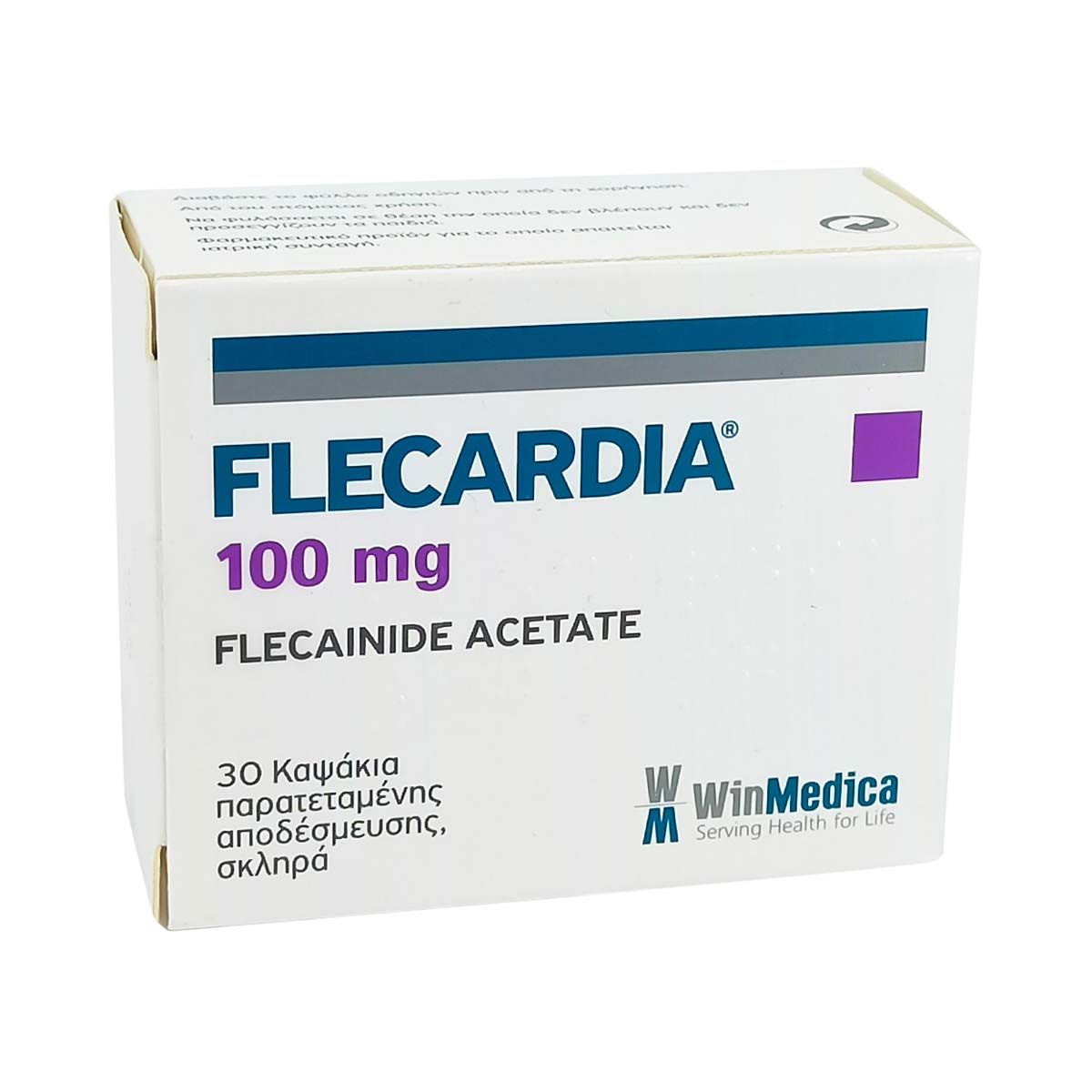 ფლეკარდია - Flecardia 100მგ 30 კაფსულა