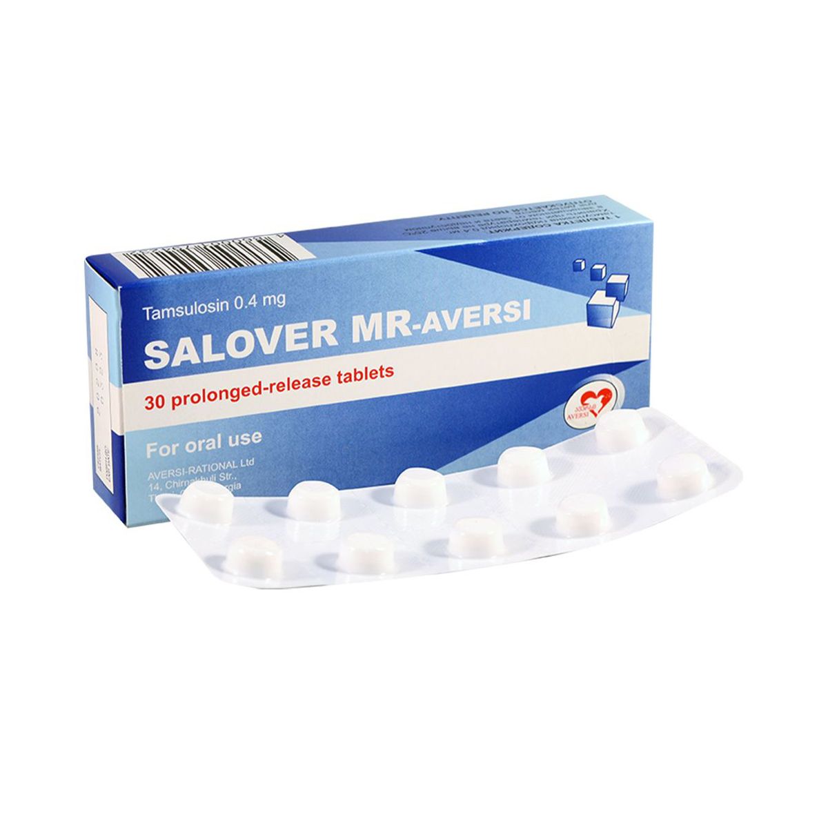 სალოვერი - Salover 0.4მგ 30 ტაბლეტი