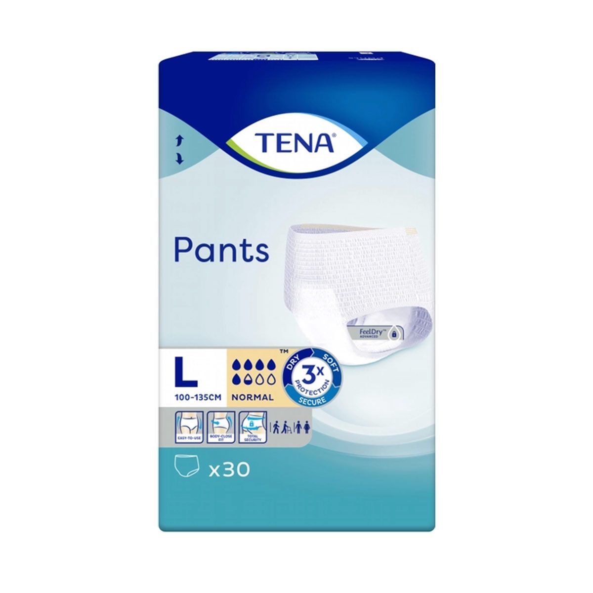 უროლოგიური ტრუსი Normal L 30 ცალი 0895 ტენა - Tena