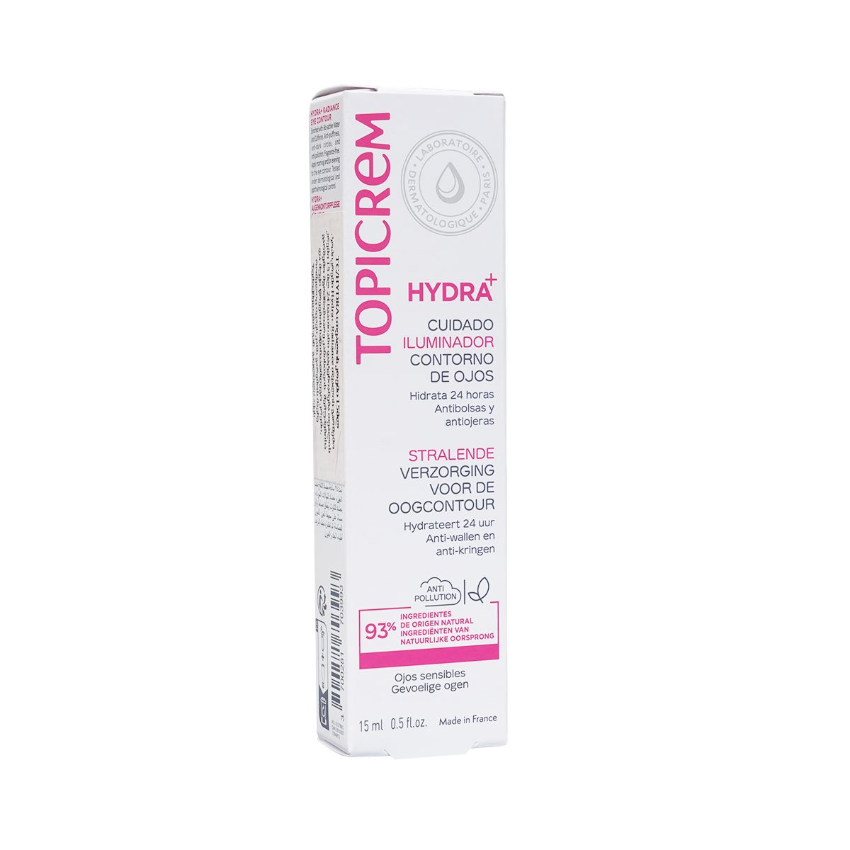 თვალის კრემი Hydra+ 15მლ 3993 ტოპიკრემი - Topicrem