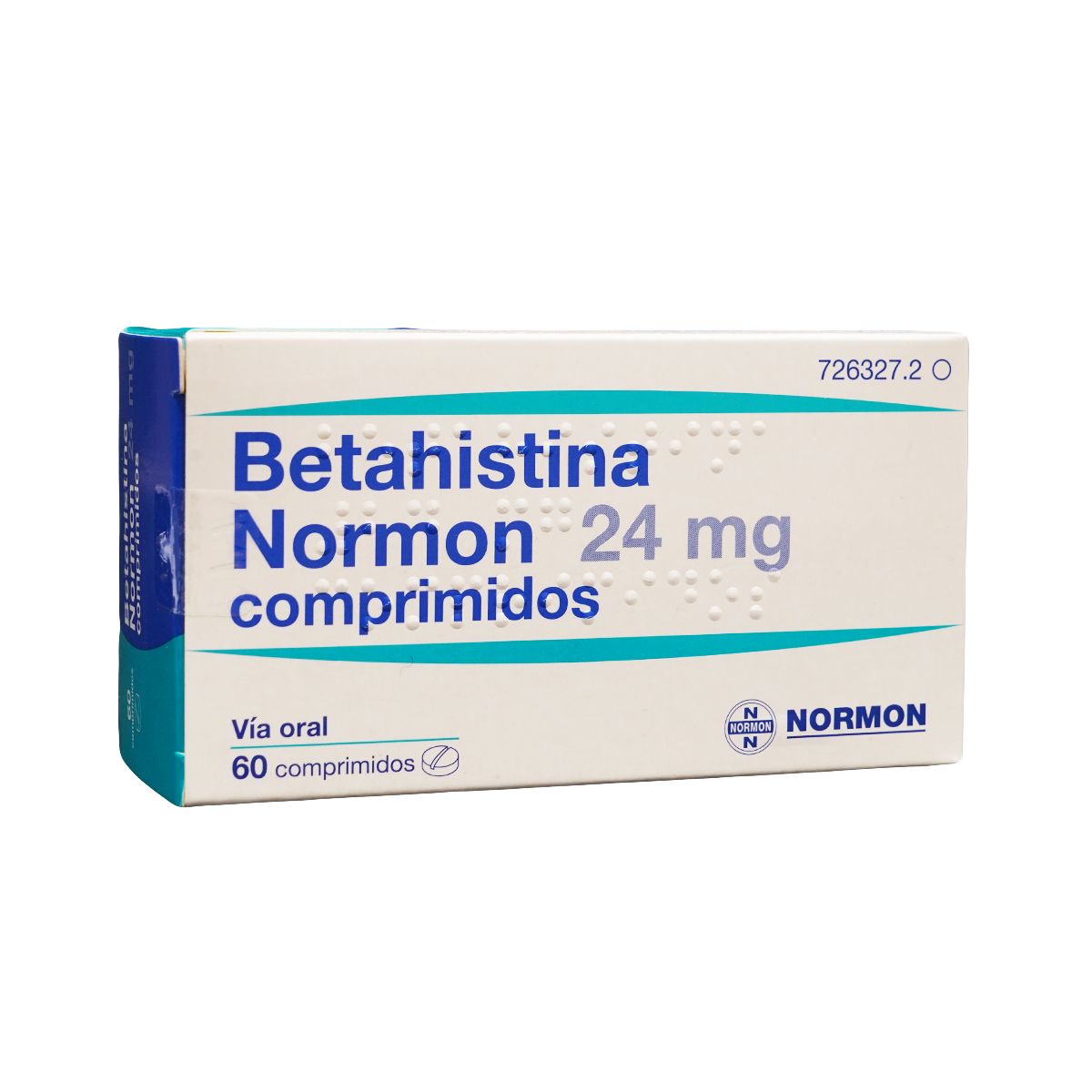 ბეტაჰისტინი ნორმონი - Betahistine Normon 24მგ 60 ტაბლეტი