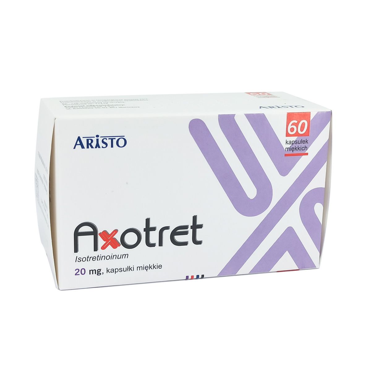 Axotret - აქსოტრეტი 20მგ 60 კაფსულა