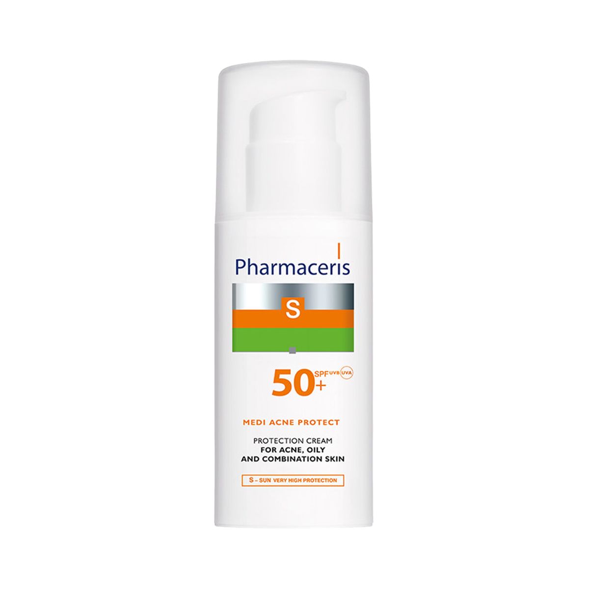მზისგან დამცავი კრემი SPF50+ 9052 ფარმაცერისი - Pharmaceris