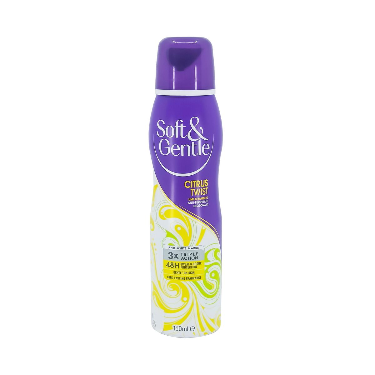 დეოდორანტი სპრეი Citrus 150მლ 2100 სოფთ ენდ ჯენთელ - Soft And Gentle