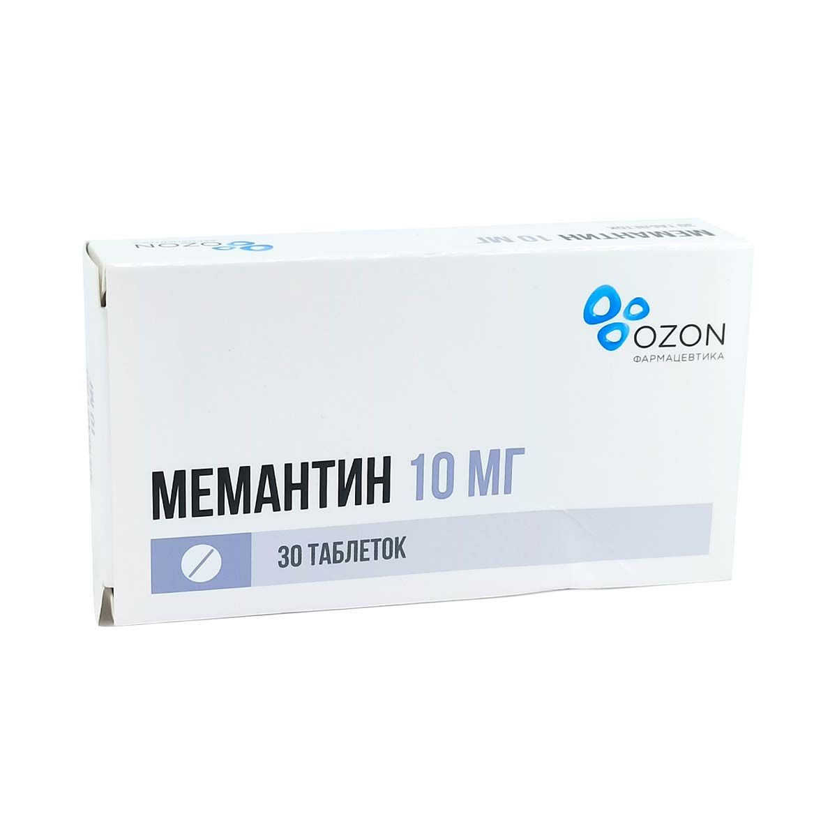 მემანტინი - Memantina 10მგ 30 ტაბლეტი
