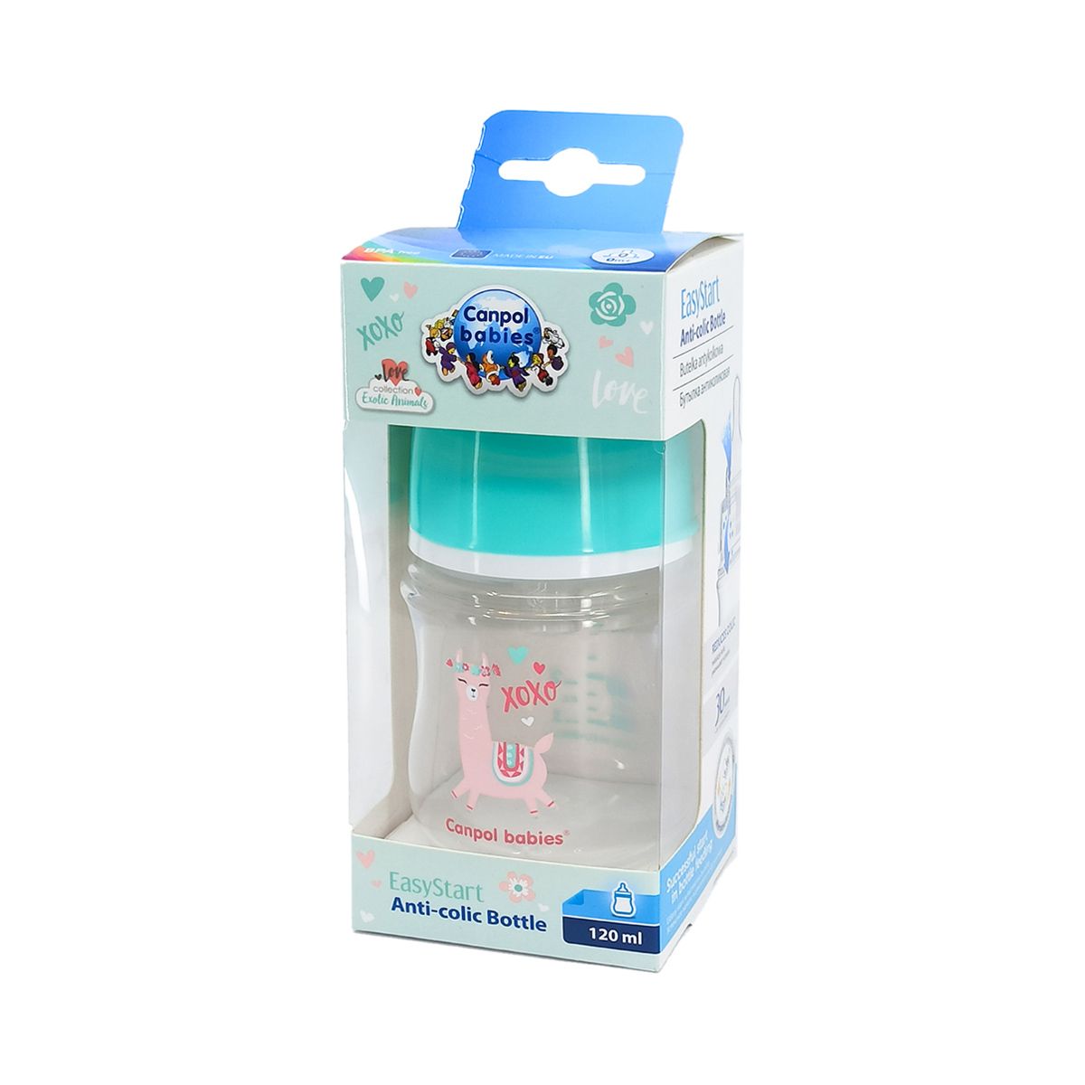 ბოთლი ფართო ყელით AC 120მლ 35/220g კანპოლი - Canpol