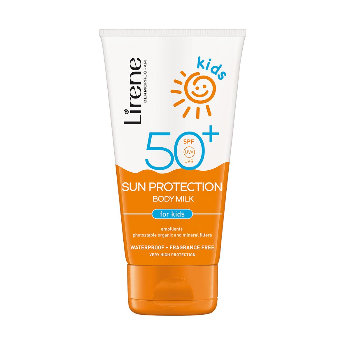 მზისგან დამცავი რძე საბავშვო Spf50+ 5235 ლირენე - Lirene