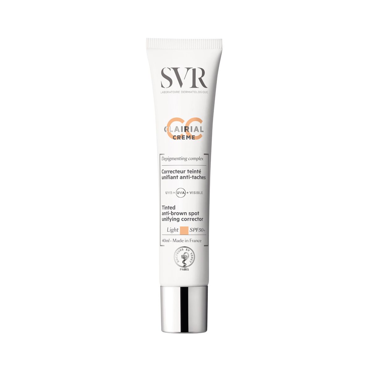 სახის CC კრემი CLAIR SPF50+ ღია 5266 ესვიერი - SVR