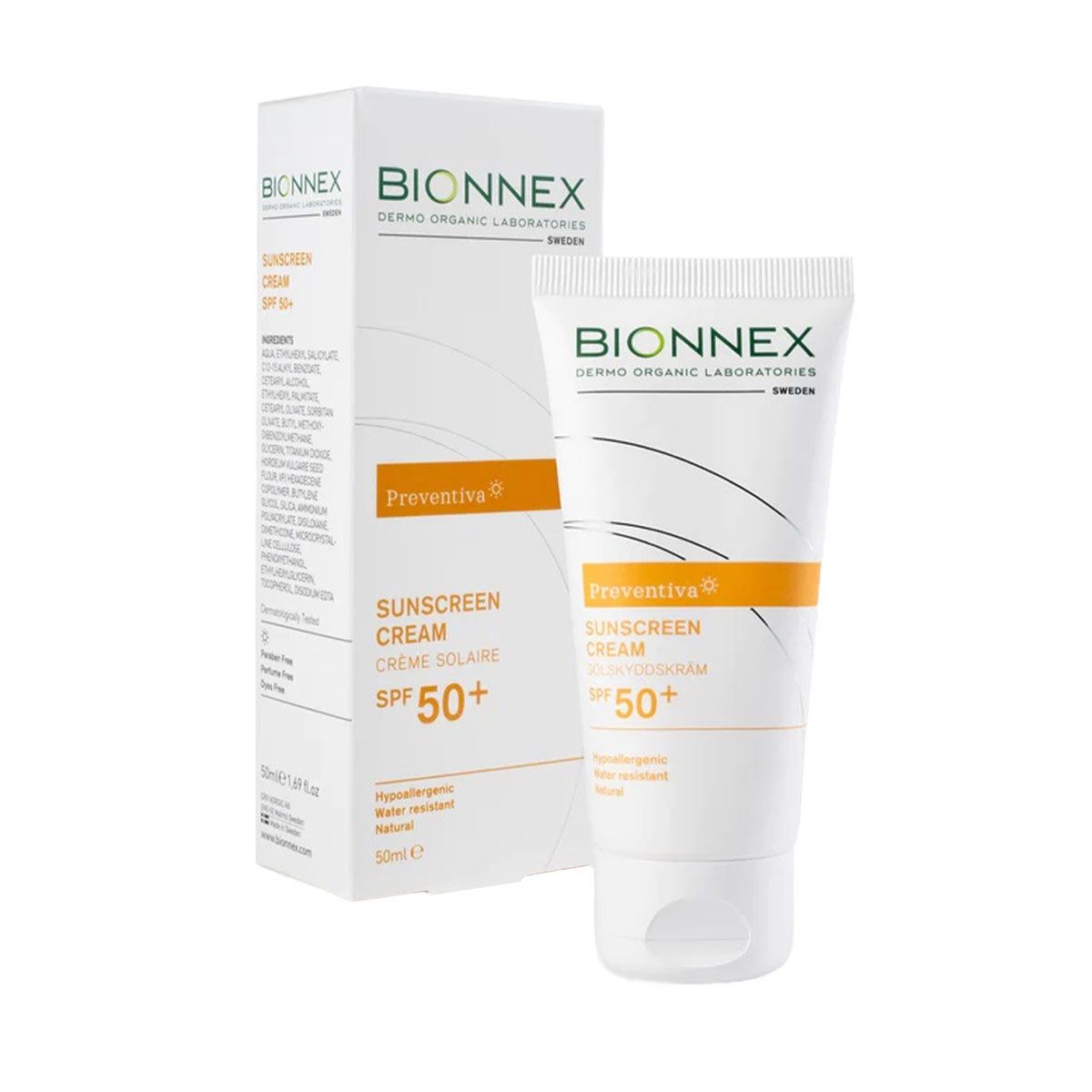 მზისგან დამცავი SPF50+ 2602 ბიონექსი - Bionnex